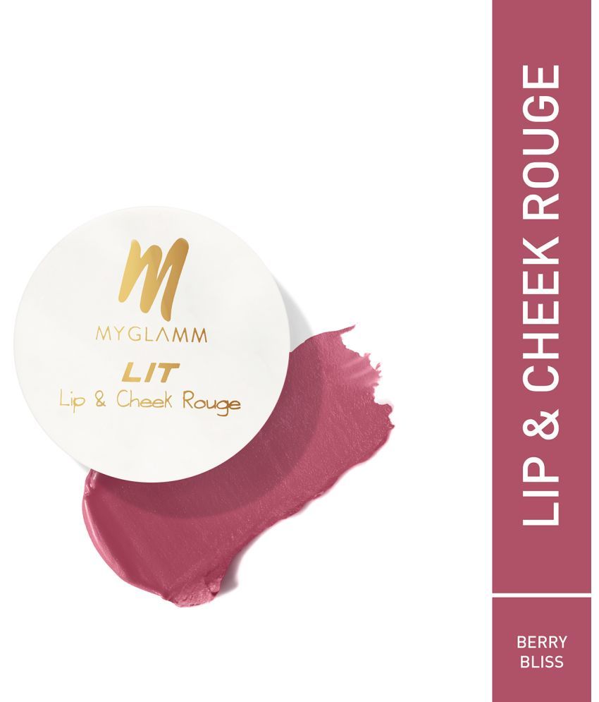     			MyGlamm LIT Lip and cheek rouge-Berry Bliss-10gm