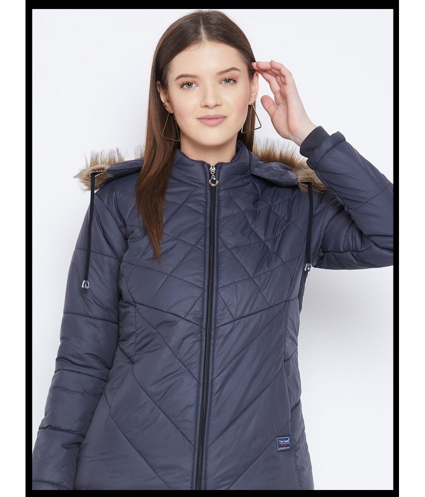     			VERO AMORE - Polyester Navy Parka Jackets