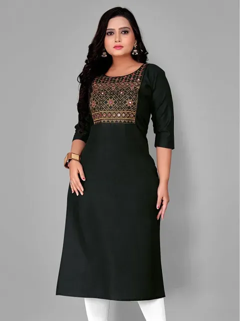 Black hotsell kurtis online