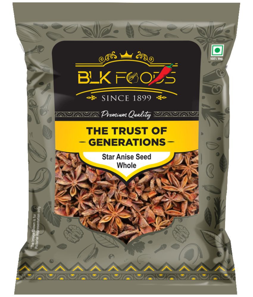     			BLK FOODS _Daily Star Anise Seed Whole (Badiyan) 100g 100 gm