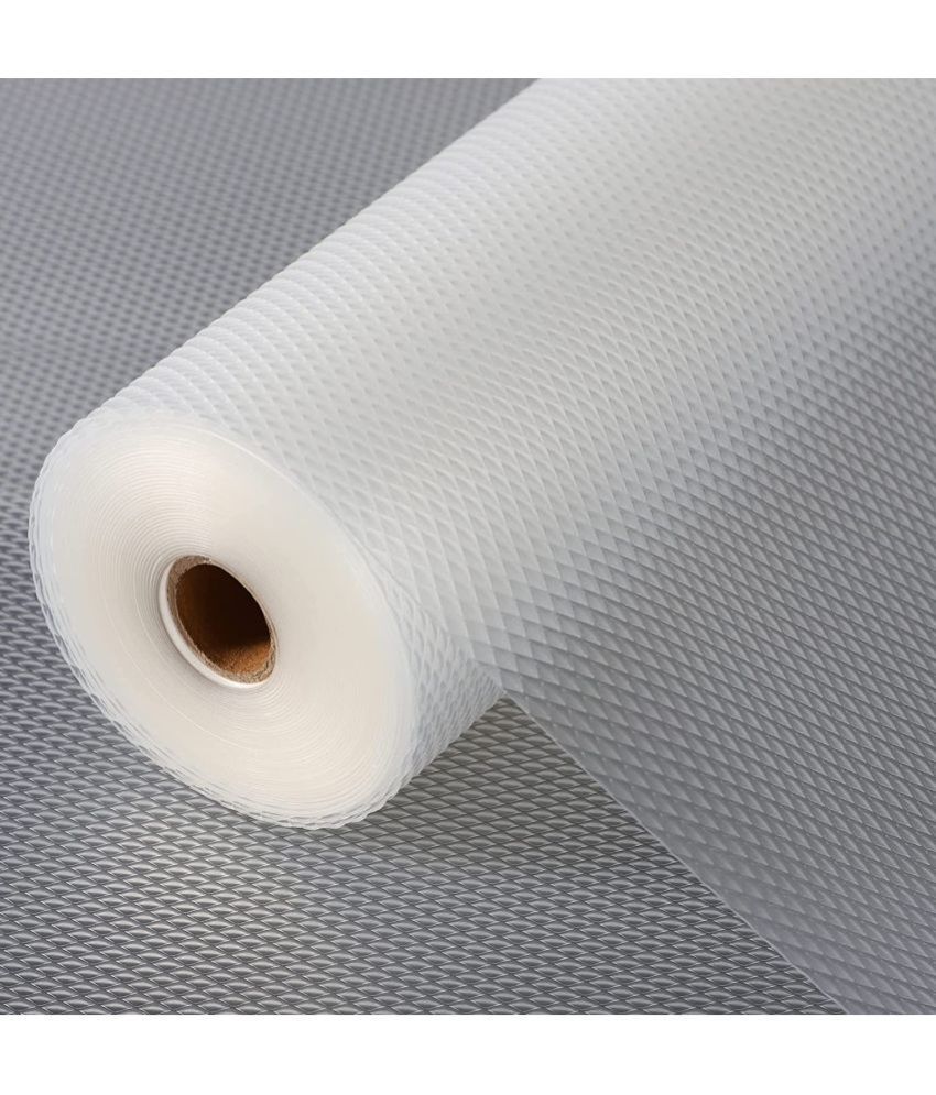     			EASYHOME Multipurpose ( 45 cm X 10 m) EVA Anti-Slip Mat Liners For Bathroom, Kitchen, Fridge & Table Mat- Transparent (45cmx1000cm)