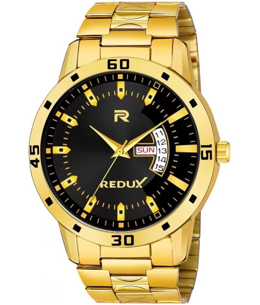     			Redux - Gold Stainless Steel Analog Men's Watch