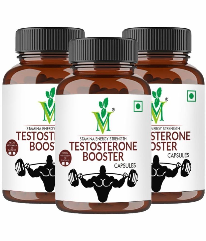     			Testosteron Booster Veg. Capsules Pack of 3 - 90's