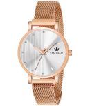 Crestello - Rose Gold Metal Analog Womens Watch