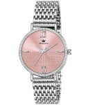 Crestello - Silver Metal Analog Womens Watch