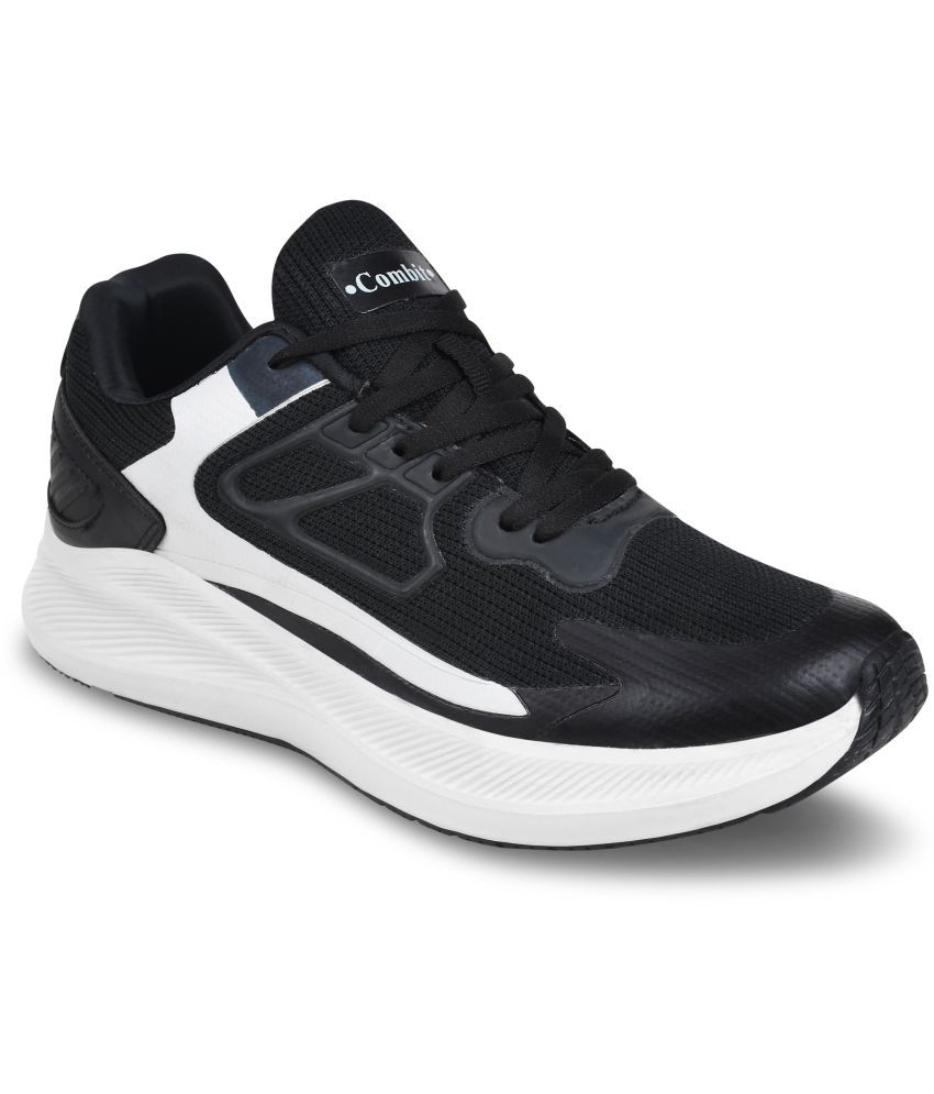     			Combit - NETFLIX-1010_BK-LGRY Black Men's Sports Running Shoes