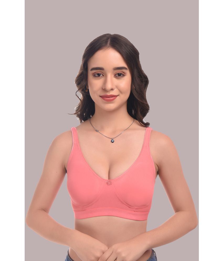     			Elina - Coral Cotton Non Padded Women's Minimizer Bra ( Pack of 1 )
