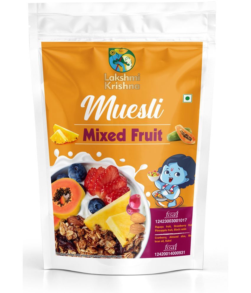     			Lakshmi Krishna Mixed Fruit Flavor Muesli 500 gm