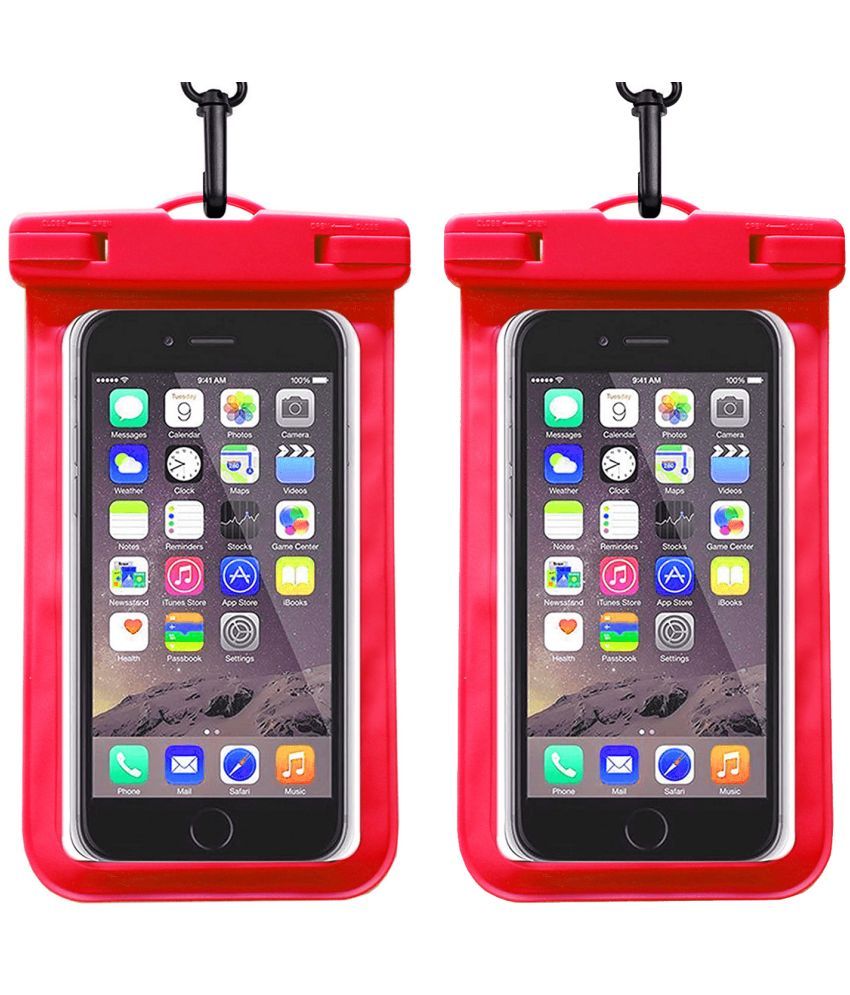     			Sb Grand All 7 Inch Mobile Plastic Red Pouch