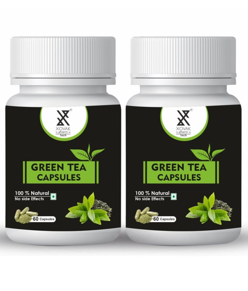     			Xovak Pharmtech Organic Green Tea Capsule 120 Gm Pack of 2