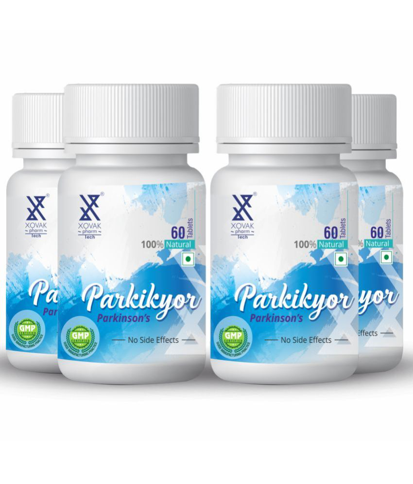    			xovak pharmtech Parkikyor for Parkinson’s Tablet 200 gm Pack Of 4