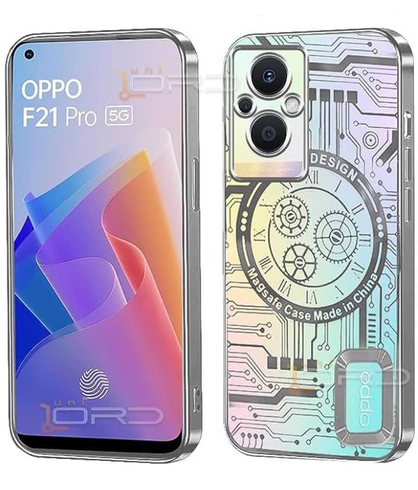     			Kosher Traders - Plain Cases Compatible For Silicon Oppo F21 Pro 5g ( Pack of 1 )