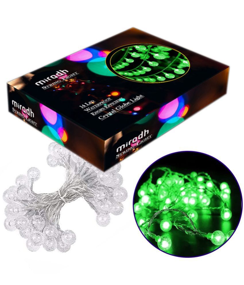     			MIRADH - Green 3Mtr String Light ( Pack of 1 )