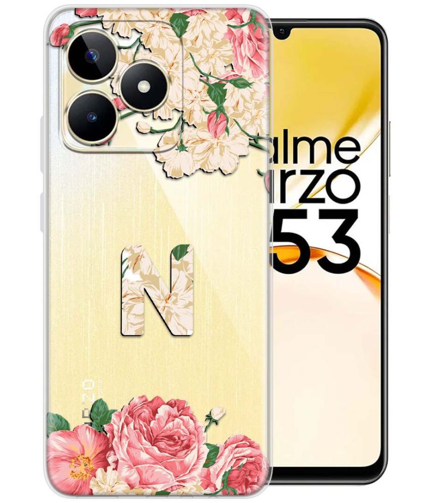     			NBOX - Multicolor Printed Back Cover Silicon Compatible For Realme Narzo N53 ( Pack of 1 )