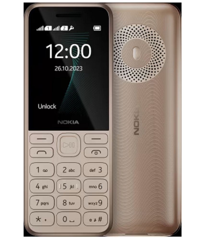     			Nokia Nokia 130 Dual SIM Feature Phone Gold