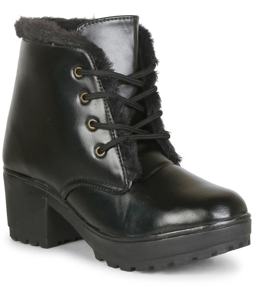     			Commander - Black Women's Ankle Length Boots