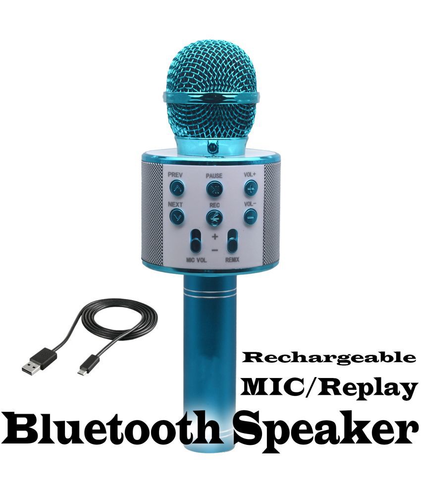     			JMALL Mike with Speaker Wireless Handheld Microphone Bluetooth