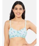 Amante Nylon Heavily Padded Women's T-Shirt Bra ( Blue )