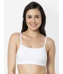 Amante Cotton Non Padded Women's Cami bra ( White )