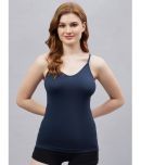 C9 Airwear - Navy Blue Cotton Blend Women's Camisole Top ( Pack of 1 )