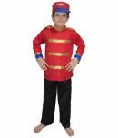 Kaku Fancy Dresses Mangal Pandey Costume for Boys for Republic Day & Independence Day | National Hero Freedom Fighter British Soldier Fancy Dress For Kids - 7-8 Years