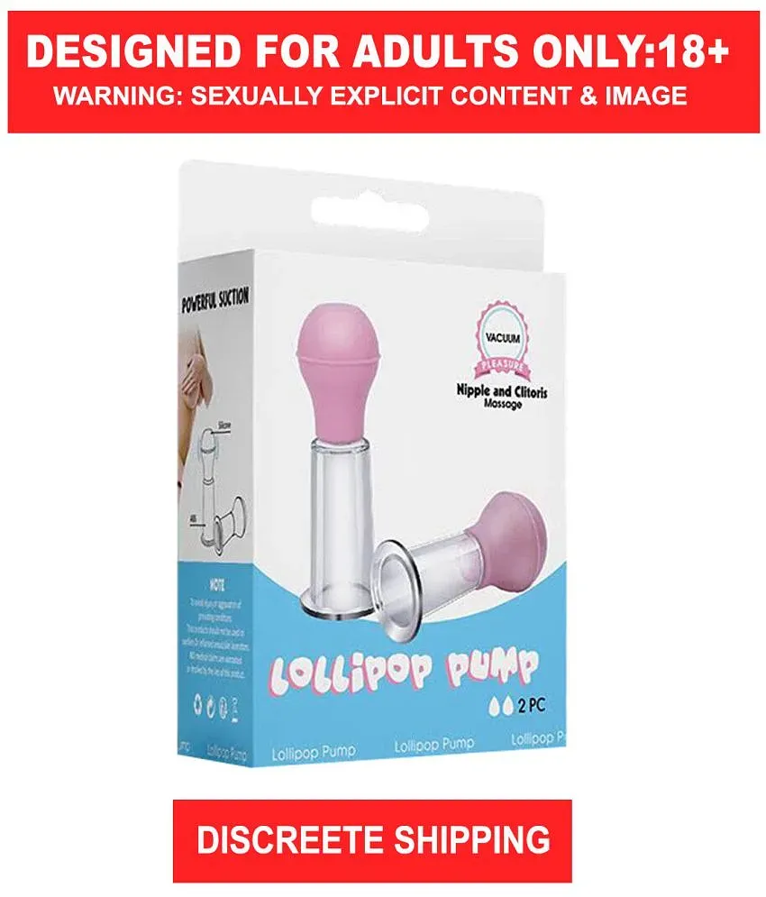 LOLIPOP NIPPLE SUCKER BREAST ENLARGER CLITORIS STIMULATER VACUUM