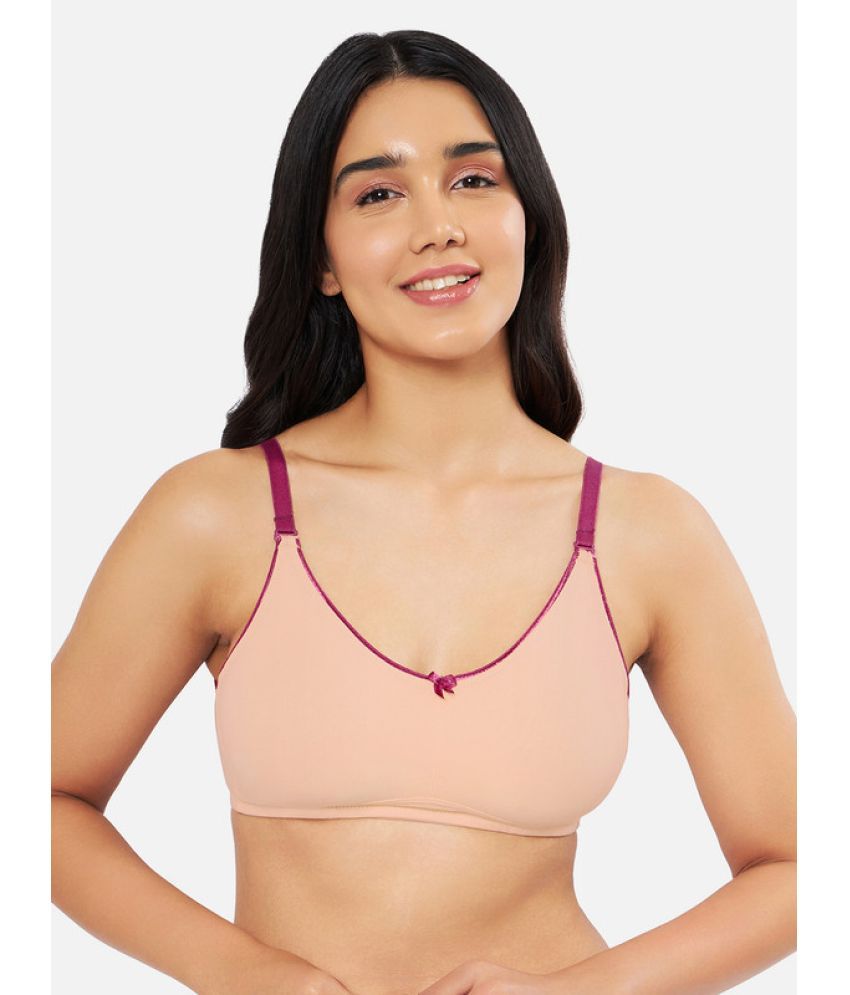     			Amante - Nude Cotton Lightly Padded Women's T-Shirt Bra ( Pack of 1 )