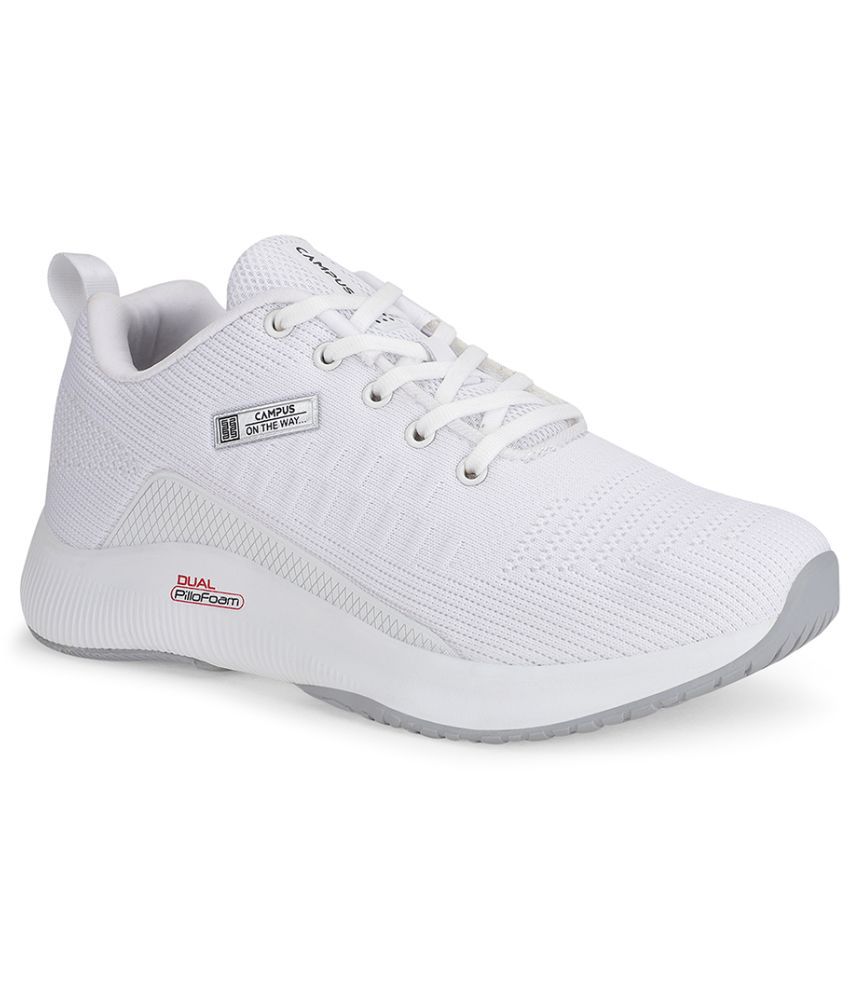     			Campus - TOLL White Men's Sports Running Shoes