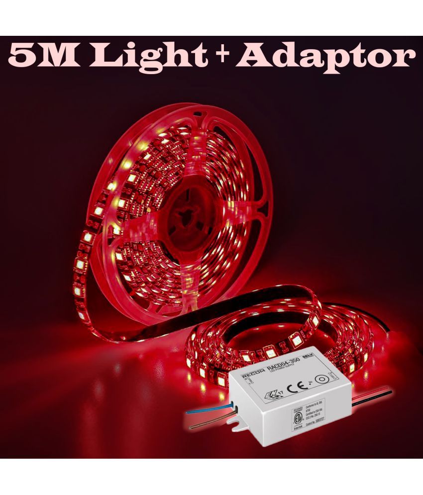     			JMALL - Red 5Mtr LED Strip ( Pack of 1 )