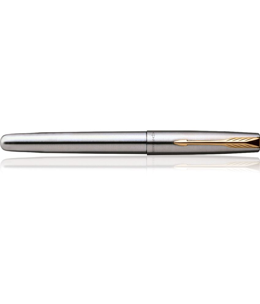     			Parker Frontier | Gold Trim | Fountain Pen (1 Count, Pack of 1, Ink - Blue) | Excellent for gift-giving | Ultimate pen for professionals and learners