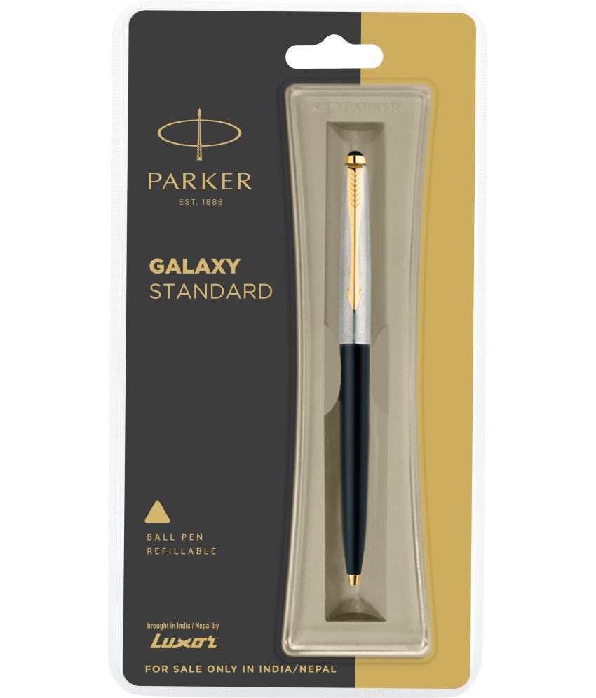     			Parker Galaxy Standard GT Ball Pen | Body Color - Black | Ink Color - Blue