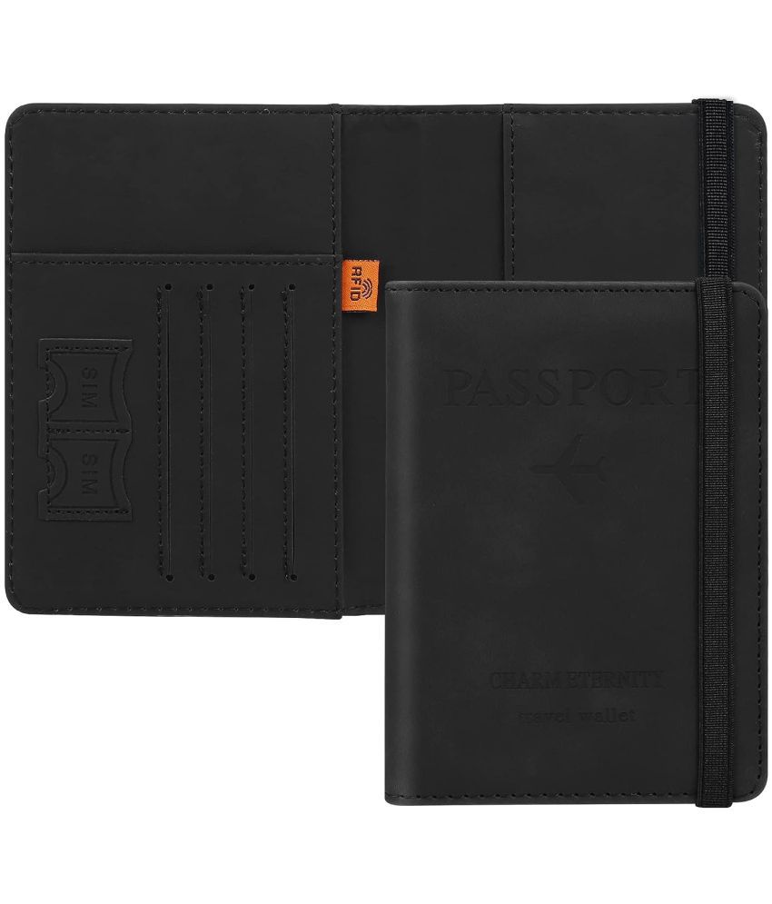     			RAMDEV ENTERPRISE Leather Multi Color Passport Holder