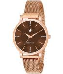 Crestello - Rose Gold Metal Analog Womens Watch