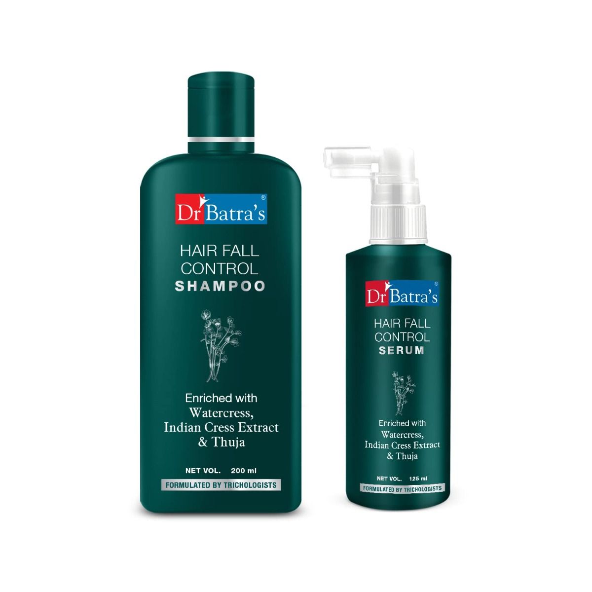     			Dr Batra's Hair Fall Serum with Hair Fall Shampoo (Pack of 2)