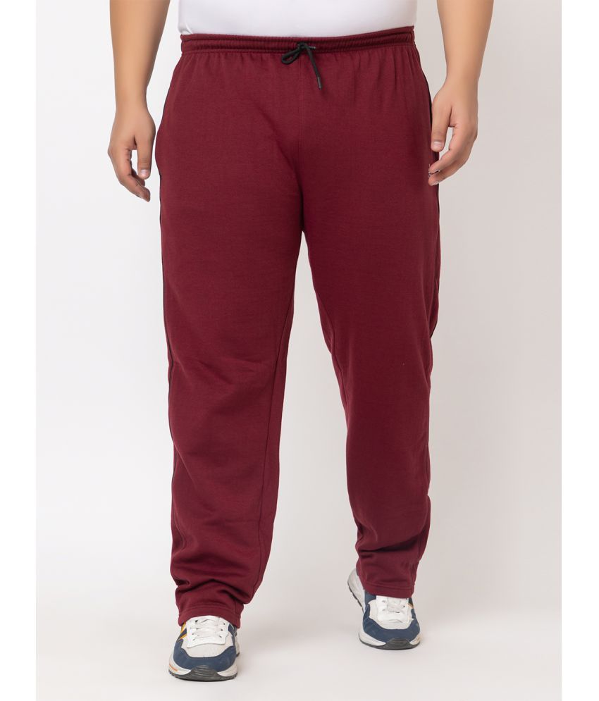     			YHA - Maroon Fleece Men's Trackpants ( Pack of 1 )