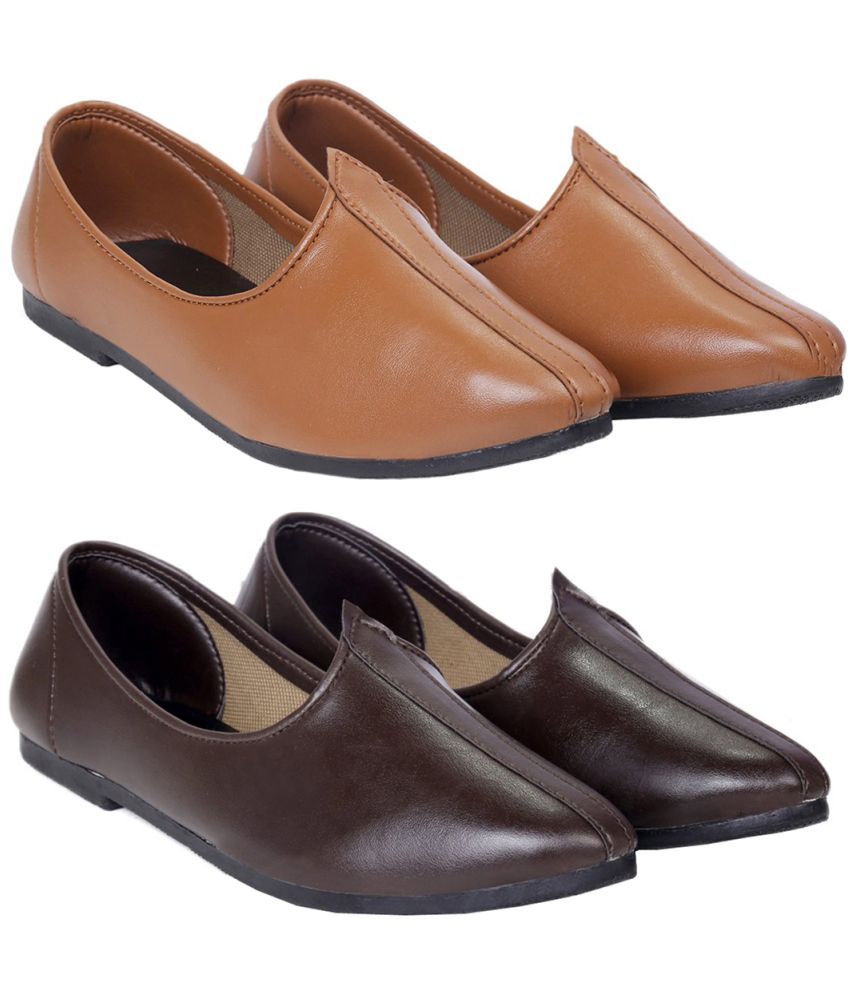     			vitoria - Brown Men's Jutti