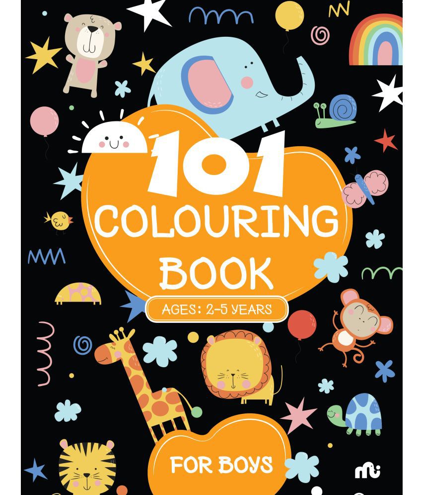     			101 Colouring Book for Boys