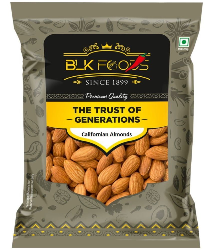     			BLK FOODS Raw California Almonds 200g g
