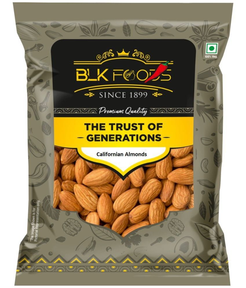    			BLK FOODS Raw California Almonds 400g g