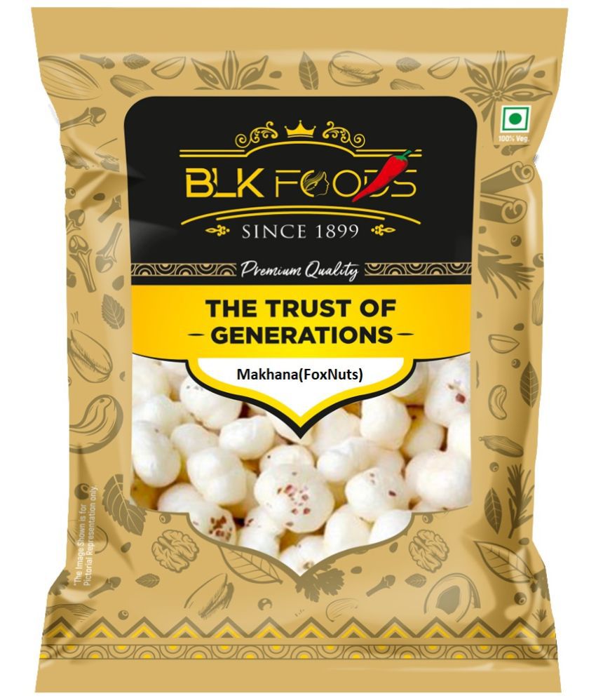     			BLK FOODS Regular phool makhana/lotus seeds 100g g