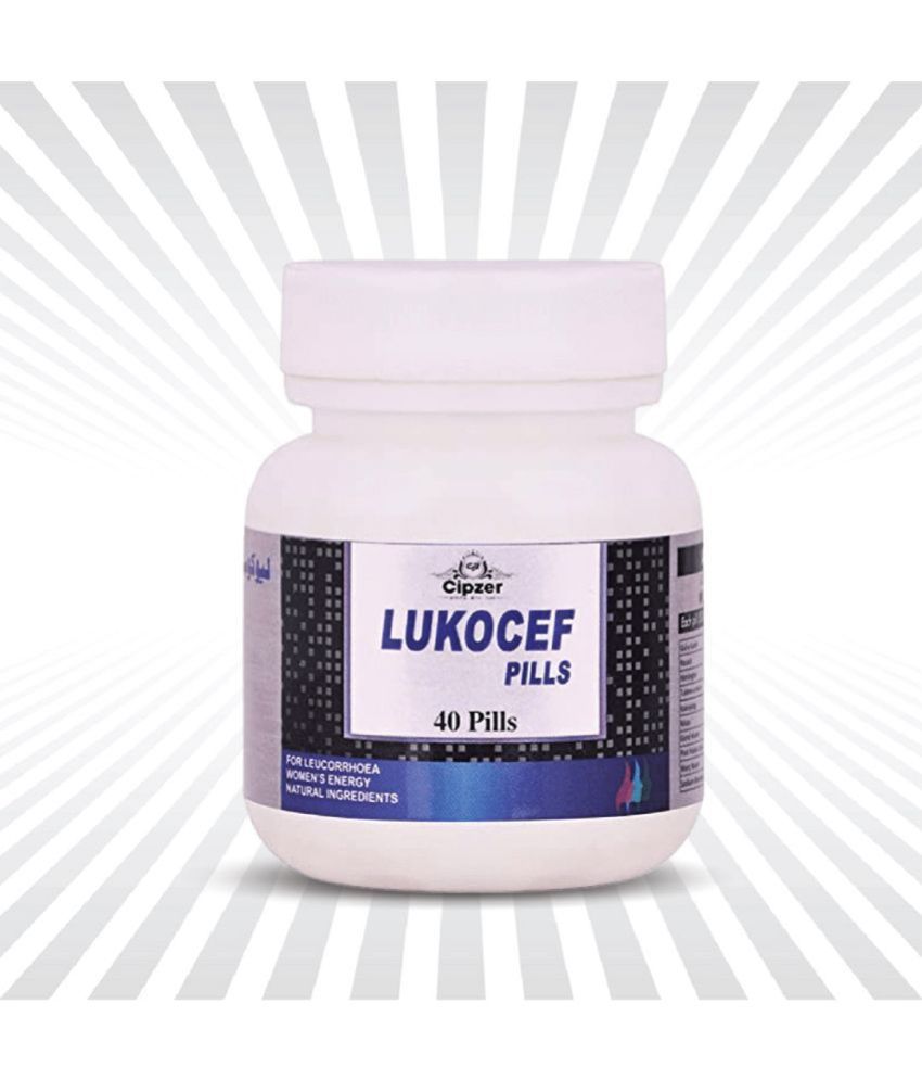     			Cipzer Lukocef 45 Pills, Ayurvedic Medicine for Leucorrhea