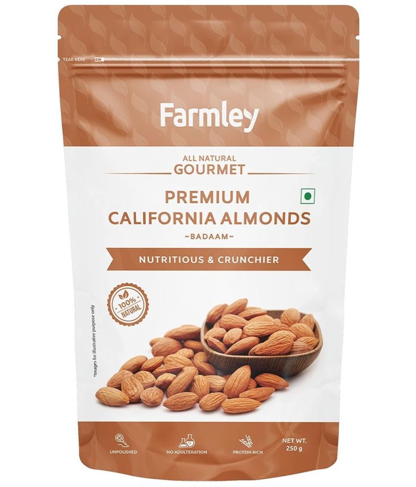     			Farmley Premium California Almonds 250g