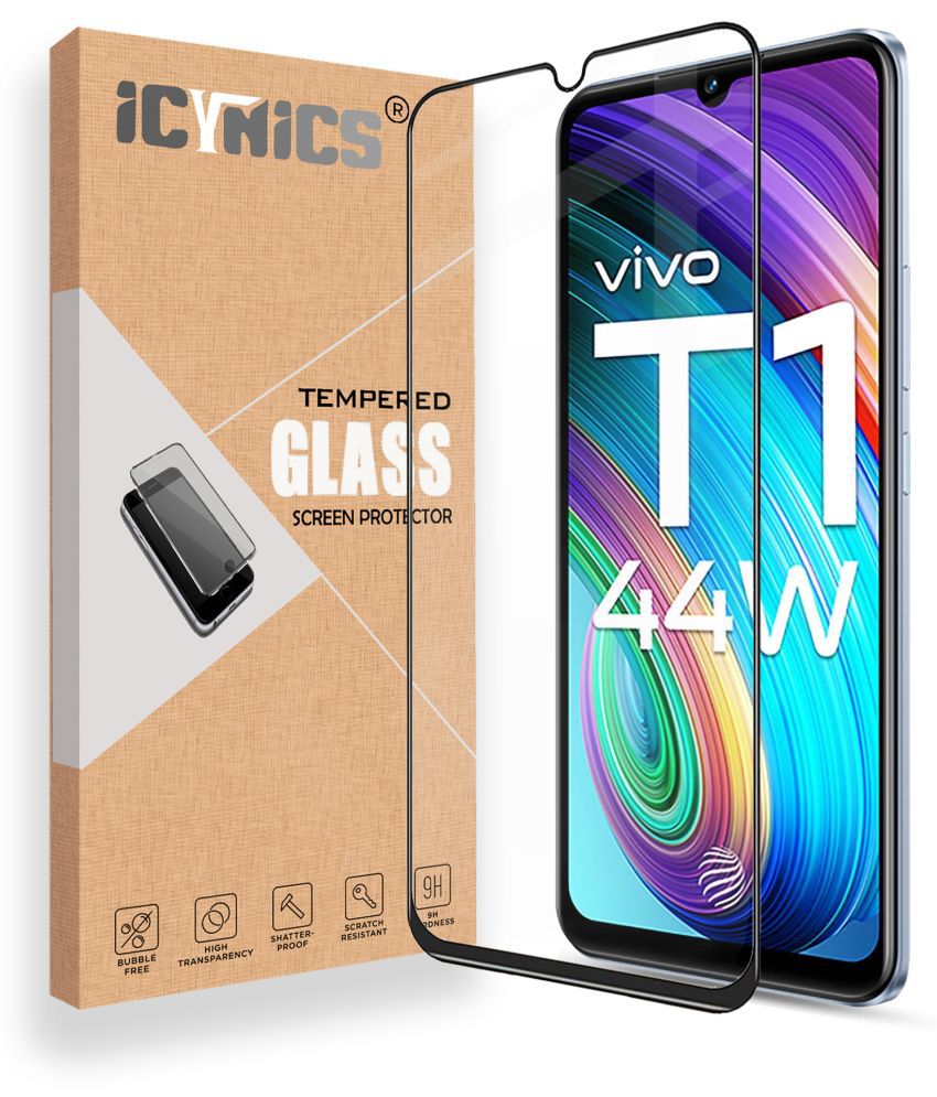     			Icynics - Tempered Glass Compatible For Vivo T1 44W ( Pack of 1 )