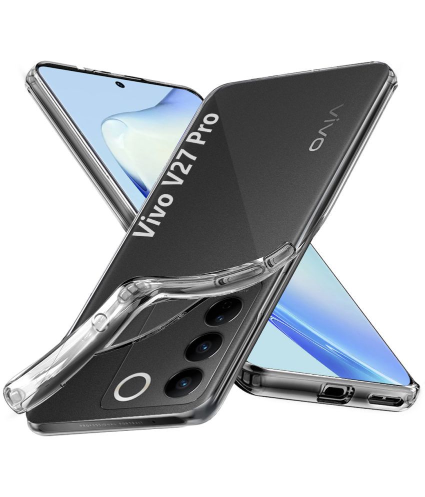     			NBOX - Plain Cases Compatible For Silicon Vivo V27 Pro ( Pack of 1 )