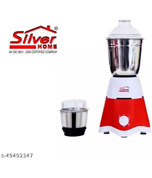 SILVER MIXER JP450 450 Watt 2 Jar Juicer Mixer Grinder
