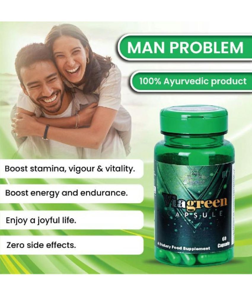     			Cipzer Viagreen Capsule | Natural Energy Booster, Immunity enhancer, Stamina, sex power increase
