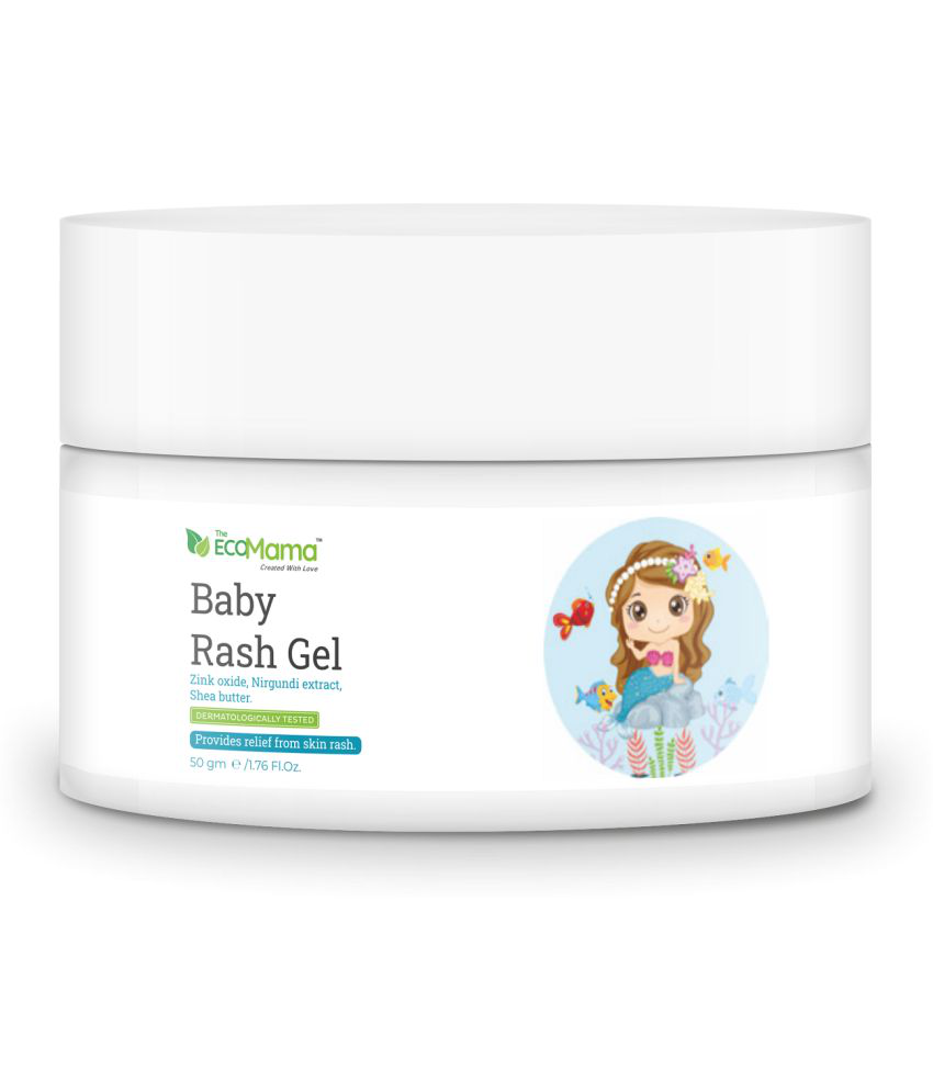     			The Eco Mama Baby Rash Gel For Relief from Skin Rash (50GM)| Prevents Diaper & Cloth Rashes, Hydrates Skin| Vegan, Toxin Free, Sensitive Skin Friendly