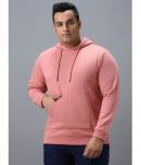 Urbano Plus - Pink Cotton Blend Regular Fit Men's Sweatshirt ( Pack of 1 )