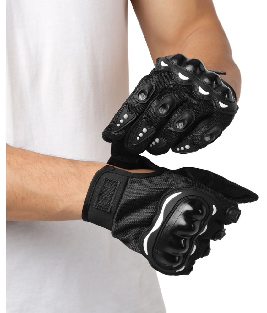    			FITMonkey - Full Fingers PU Leather Riding Gloves ( Pair of 1 )