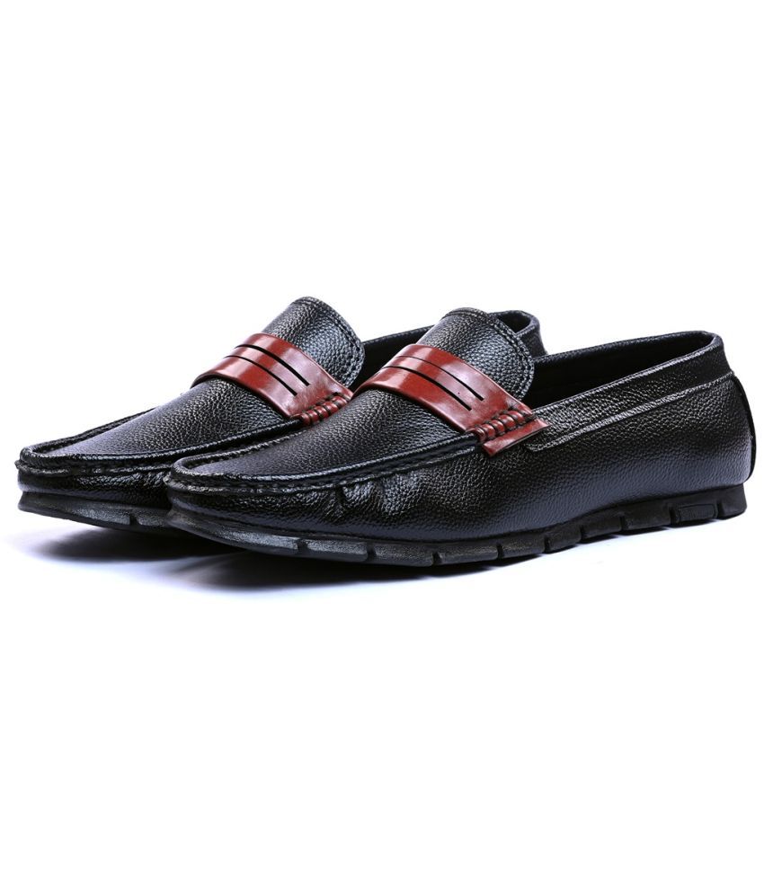     			ITALIAN ELEGANZA - Black Men's Penny